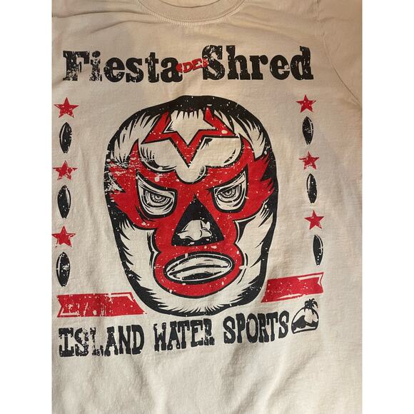 Men's Small Fiesta de Shred Island Water Sports EUC - Picture 2 of 4